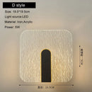GobekUsa LED Wall Lamp 5W Modern Nordic Sconce Lights for Bedroom Living Room