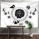 GobekUsa Celestial Mandala Hippie Tapestry Wall Hanging Dorm Decor