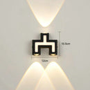 GobekUsa IP65 LED Wall Lamp for Indoor/Outdoor Waterproof Garden Lighting