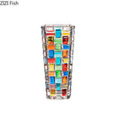 GobekUsa Glass Vase Flower Pots Modern Crafts Artificial Flowers Vases Multiple Styles