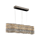 GobekUsa Crystal Luxe Chandelier for Modern Living Room, High-End Restaurant Light
