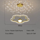 GobekUsa Cloud Flower LED Chandelier: Kid's Bedroom Starry Sky Decorative Lighting Fixture
