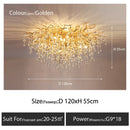 GobekUsa Crystal Ceiling Chandelier - Luxury Lighting for Modern Spaces