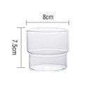 GobekUsa Creative Glass Coffee Smoothie Cup | Heat-Resistant Drinkware for drinks
