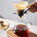 GobekUsa Hand Punch Coffee Pot Gooseneck Spout Kettle Long Mouth Maker