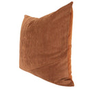GobekUsa Brown Corduroy Patchwork Cushion Cover 50x50cm Modern Luxury Pillow Case