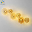 GobekUsa Crystal LED Wall Lamps for Living Room Bedroom Decor