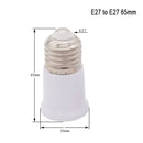 GobekUsa E27 to E27 Socket Extender Medium Base Lamp Adapter