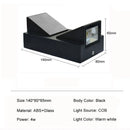 GobekUsa 4W LED Outdoor Wall Light IP65 Waterproof Garden & Bedroom Decoration Lamp