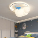 GobekUsa Kids Cloud Airplane Chandelier Ceiling Light for Children's Bedroom