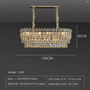 GobekUsa Crystal Chandelier: Postmodern High-End Light Luxury for Living & Dining Rooms