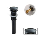GobekUsa Gold Large Round Bathroom Pop-up Drain for Copper Washbasin Sink
