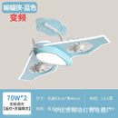 GobekUsa Kids Bedroom Bladeless Ceiling Fan with Remote Control & LED Light