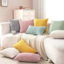 GobekUsa Corduroy Striped Body Pillow: Soft Lumbar Support & Cozy Home Decor