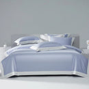 GobekUsa Lace Patchwork Bedding Set: 1200TC Egyptian Cotton Duvet Cover, Sheet, Pillowcases