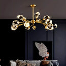GobekUsa LED Indoor Chandelier Lighting for Living Room, Bedroom, and Dining Room
