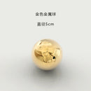 GobekUsa Gold Ball Wall Hanging Ornaments Spherical Crafts Room Decor Display Pendants