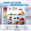 GobekUsa Dimmable 1W Tubular LED Light Bulbs, E27 Base, 2700K-6000K, Frosted - Ceiling Fan, Refrigerator
