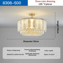 GobekUsa Crystal Chandelier Light for Elegant Home Decor