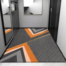 GobekUsa Grey Crystal Velvet Entrance Rug - Luxe Absorbent, Anti-Slip, Easy-Clean Living Room Carpet
