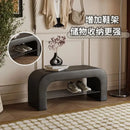 GobekUsa Leather Shoes Changing Stool: Stylish and Functional Seating for Living Room, Bedroom.