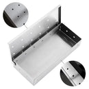 GobekUsa BBQ Smoker Box Wood Chips for Charcoal Gas Grill - Infuse Meat with Flavor