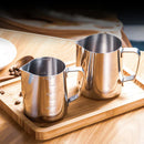 GobekUsa Latte Art Cup with Pull Needle, Measuring Scale, Milk Frother, Garland Mug