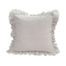 GobekUsa Boho White Lace Floral Sofa Cushion Cover Wedding Decor Throw Pillows
