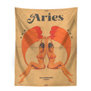 GobekUsa Constellation Tarot Tapestry: Retro Modern Woman Wall Hanging & Room Decor