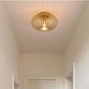 GobekUsa Iron Art Ceiling Light for Living Room Bedroom Hallway Kitchen Balcony