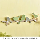 GobekUsa Birds Coat Rack: Creative Wooden Hook Rail for Home Decor