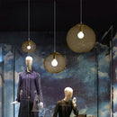 GobekUsa Golden Birdcage LED Pendant Chandelier for Stylish Lighting in Restaurants, Kitchens, & Stores