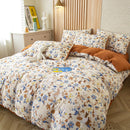 GobekUsa 4-Piece Flower Print Bedding Set