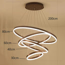GobekUsa Crystal Chandelier Stair Pendant Lamp Living Room Pendant Lights Interior Lighting