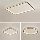 GobekUsa LED Ceiling Lamp Iron Dimmable Modern Living Room Light Fixture