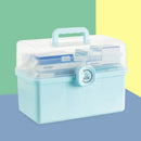 GobekUsa Household First Aid Kit: Portable & Multifunctional Emergency Box with Multiple Compartments