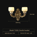 GobekUsa All Copper Jade Chinese Chandelier: Modern & Simple Living Room Lighting