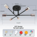 GobekUsa LED Ceiling Chandelier Pendant Light for Kitchen Living Room Home Decor