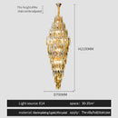 GobekUsa Crystal Chandelier for Luxe Modern European Villa Decor