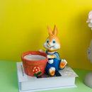 GobekUsa Cartoon Bunny Rabbit Flower Pot | Cute Indoor Succulent Planter Garden Decor