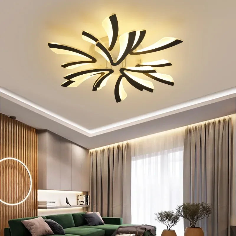GobekUsa LED Ceiling Chandelier with Remote Control for Home Décor, photo 3 of 16