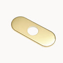 GobekUsa 6 inch Deck Plate for Bathroom Faucet, Sink Mounting Escutcheon 4014