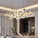 GobekUsa LED Chandelier Lighting for Living Room, Bedroom, and Dining Room
