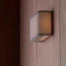 GobekUsa Japanese Cloth LED Wall Lamp for Hotel Living Room, Bedroom, Retro Wall Lights