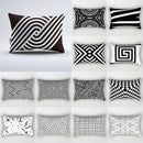 GobekUsa Geometric Wave Line Waist Pillowcase Set