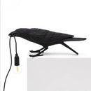 GobekUsa Lively Bird Resin Table Lamp - Home Decor Lighting for Bedroom, Living Room