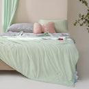GobekUsa Cooling Quilt: Soft, Comfortable Queen Blanket for Summer Heat, Unique Cold Fiber Technology