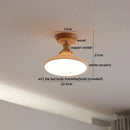 GobekUsa Amber Glass LED Ceiling Lights Modern Decoration for Home Porch Restaurant