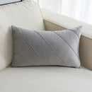 GobekUsa Hand Pleat Embroidered Cushions 30x50/45x45cm Beige Pink Nordic Style Pillowcase