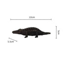 GobekUsa Golden Crocodile Sculpture Home Decor Figurines